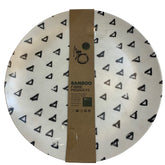 Plato Plano de Bambu 25x25x4cm